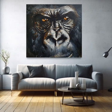 Angry Gorilla Painting